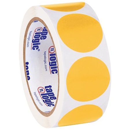 Bsc Preferred 1-1/2'' Red Inventory Circle Labels BUY00015870